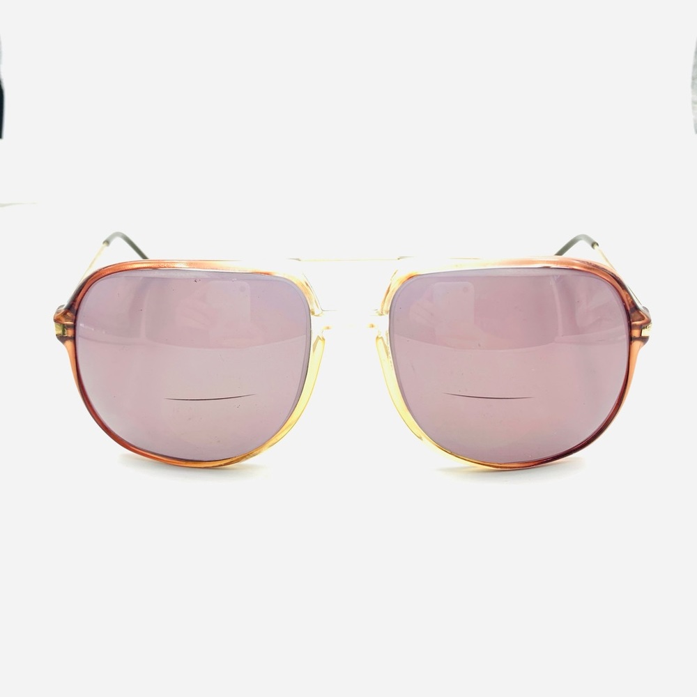 Vintage Elan 25 Brown Aviator Sunglasses Frames
